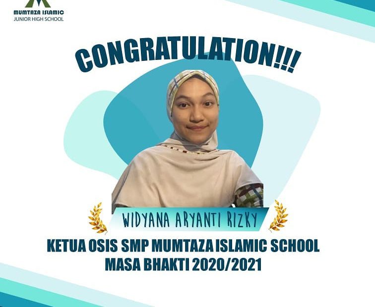 Selamat Menjabat Ketua OSIS Baru - SMP Mumtaza Islamic School